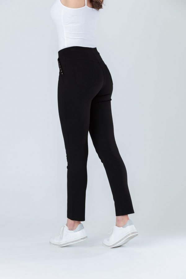 Stretch Jersey Jegging Diamante Black Paco - Image 5