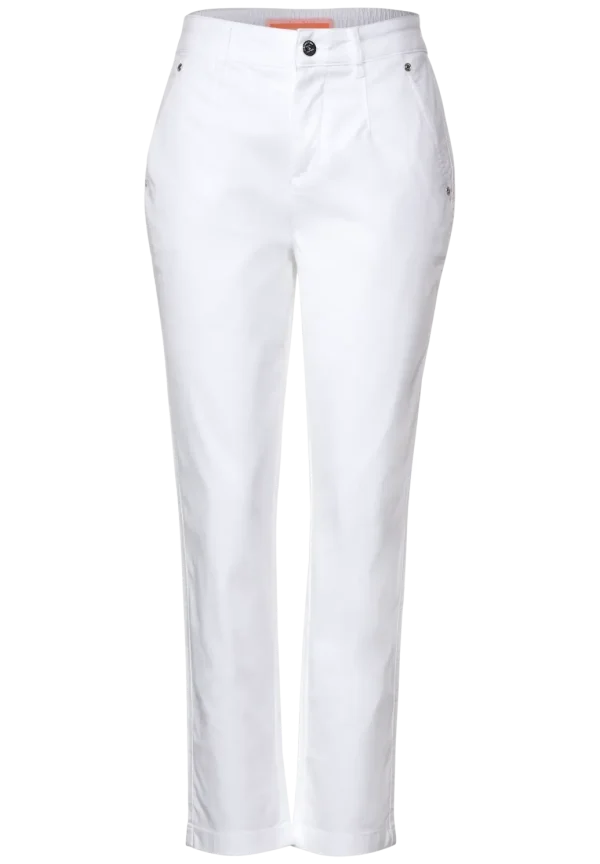 Chino Style Pants White Street One - Image 3