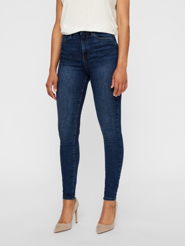 Skinny Denim Med Blue HW(longer leg) Sophia Vero Moda