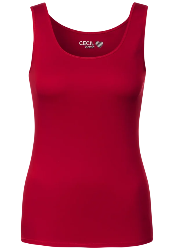 Linda Tank Top Casual Red Cecil - Image 3