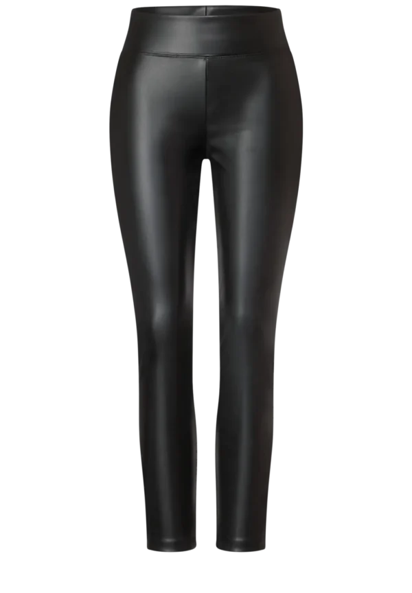 Pu Leggings Black Cecil - Image 3