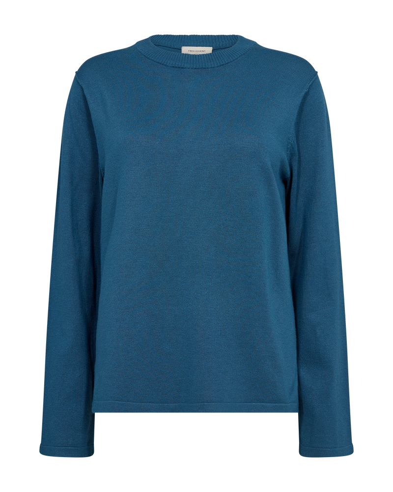 Jone Sweater Saxony Blue Freequent - Daisy