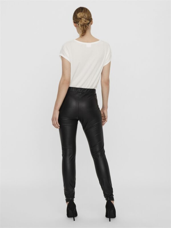 Gaya Pleather Leggings Black (longer32) Vero Moda - Image 2