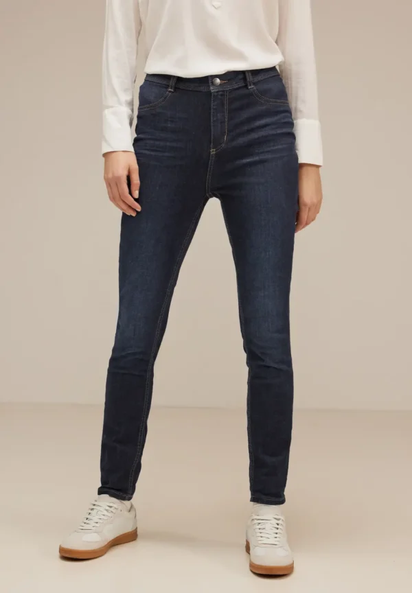 Denim Jeggings Rinse Indigo Street One