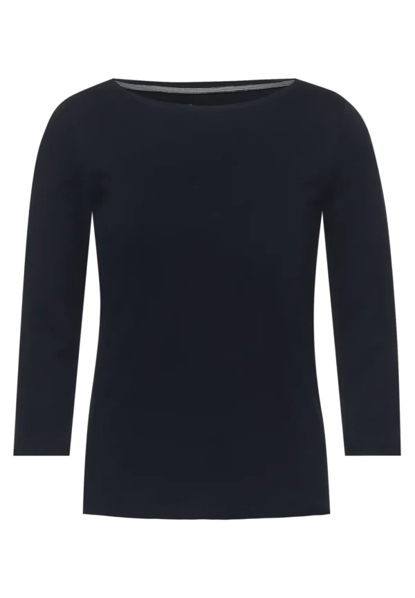 Boatneck Top Navy Cecil - Image 2