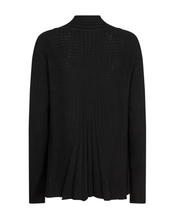 Claudisse Short Cardigan Black Freequent - Image 2