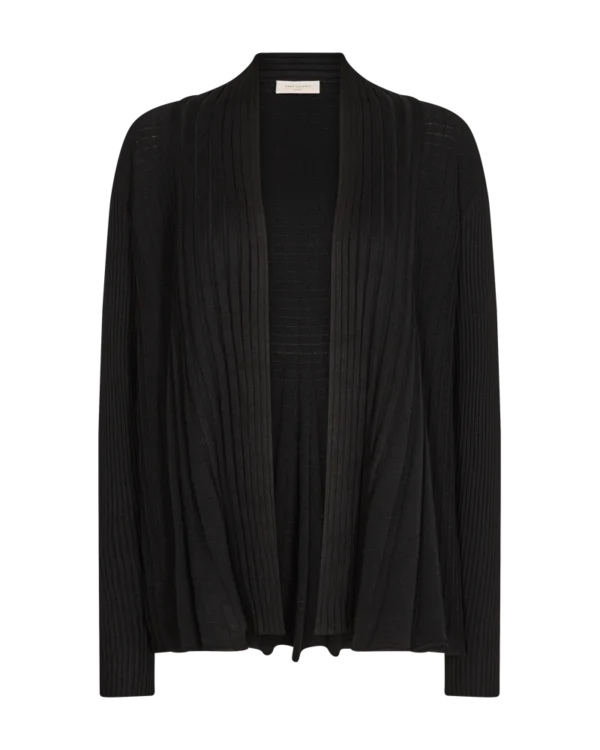 Claudisse Short Cardigan Black Freequent