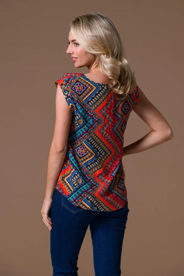 Aztec Multicolour Top Paco - Image 2