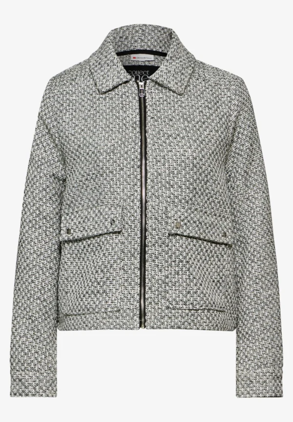 Boucle Jacket Black Street One - Image 3