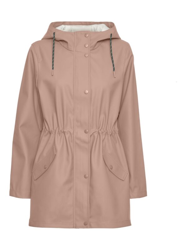 VM Malou Coated RainJacket Mesa Rose Vero Moda