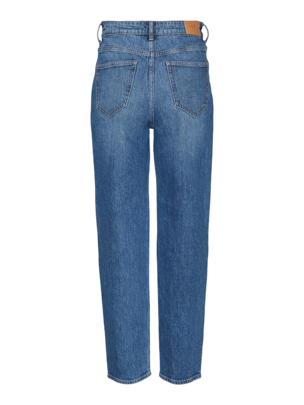 VM Tessa High Rise Mom Jeans 32" Medium Blue Denim Vero Moda - Image 4