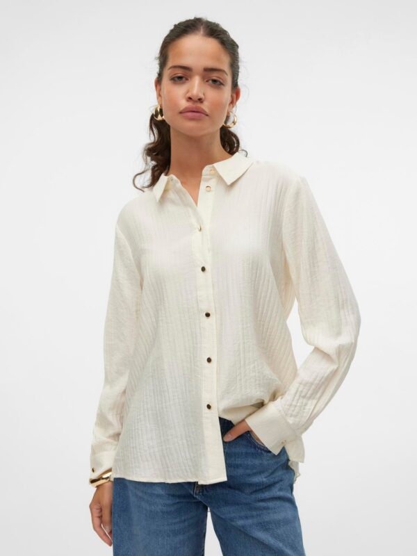 VMOmila Long Sleeve Shirt Birch