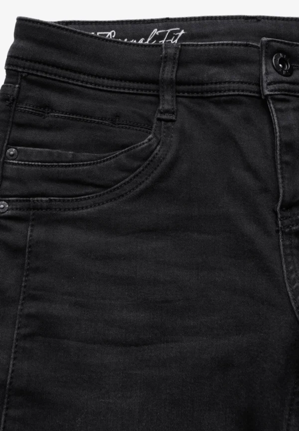 Jane Thermo Denims 30inch Black Slightly Washed Street One - Image 3