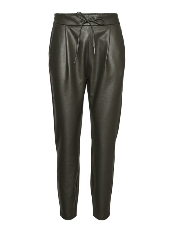 VMEva Coated Pants Peat 30 Peat Vero Moda - Image 3