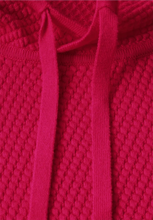 Sweater with Collar Neckline Granita Red Cecil - Image 4