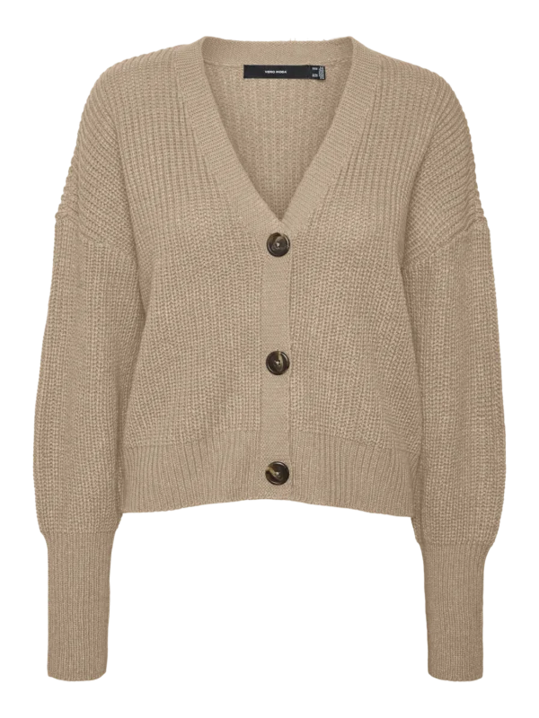 VMLea Ls V-Neck Cardigan Nomad Vero Moda - Image 4