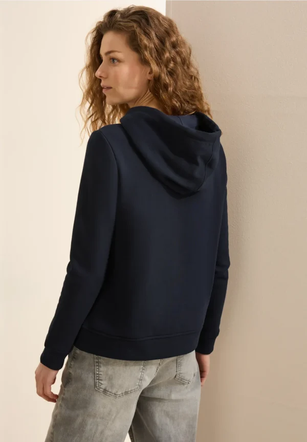 Good Things Sweatshirt with Hoody Universal Blue Cecil - Image 3