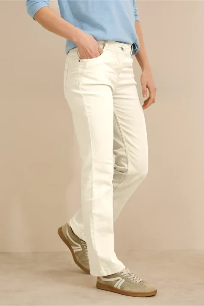 Toronto Bootcut Ecru 28 Pearl Beige Cecil