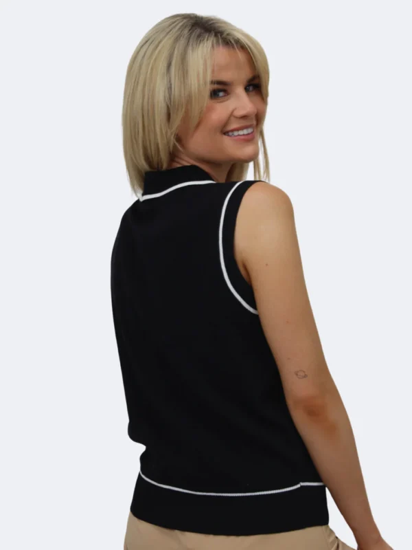 Iris Waistcoat Black Kate & Pippa - Image 3