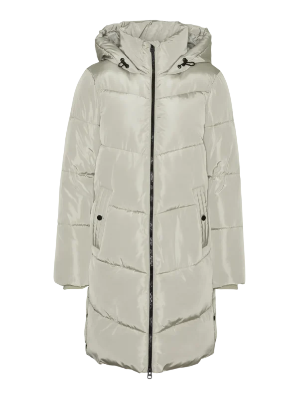 VMHalsey Coat Stone Vero Moda