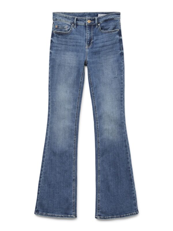 VMFlash Flared Denim 32 Medium Blue Denim Vero Moda - Image 3