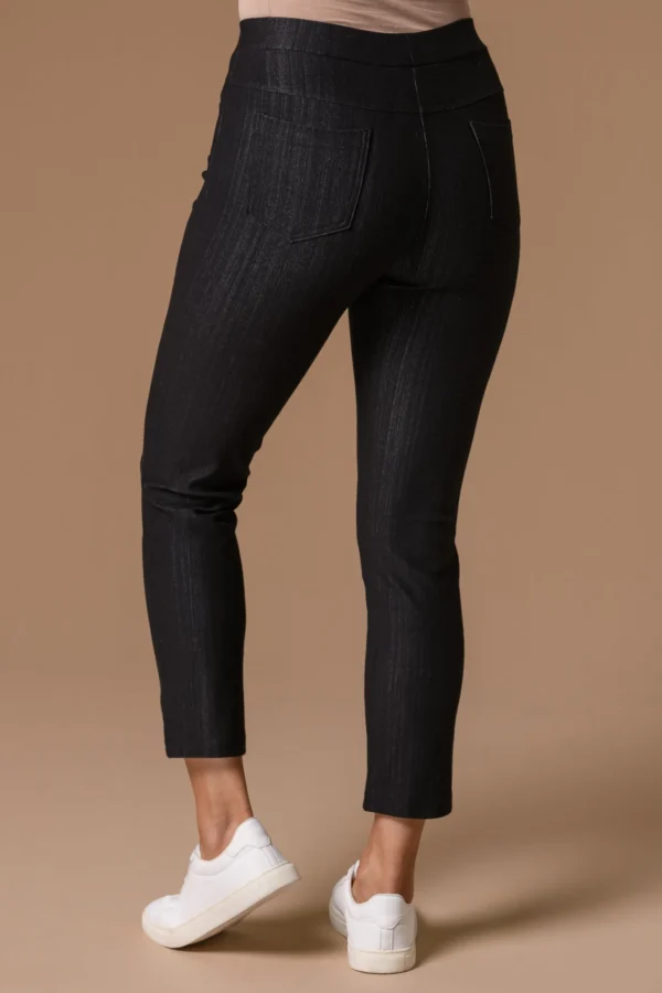 Stretch Denim Jeggings Black Paco - Image 2