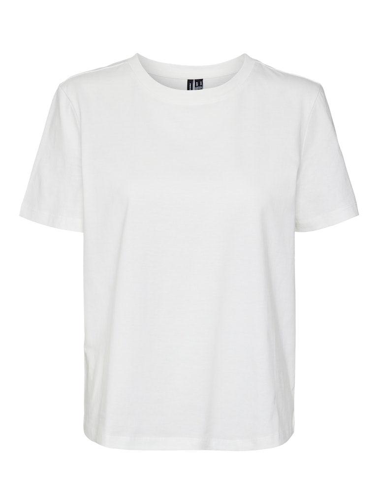 VMPaulina Short Sleeve T-Shirt White Vero Moda