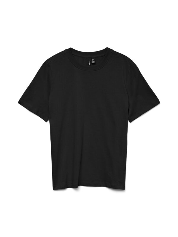 VMPaulina Short Sleeve T-Shirt Black Vero Moda - Image 2