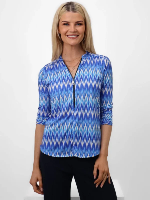 Zip Top Blue Kate & Pippa