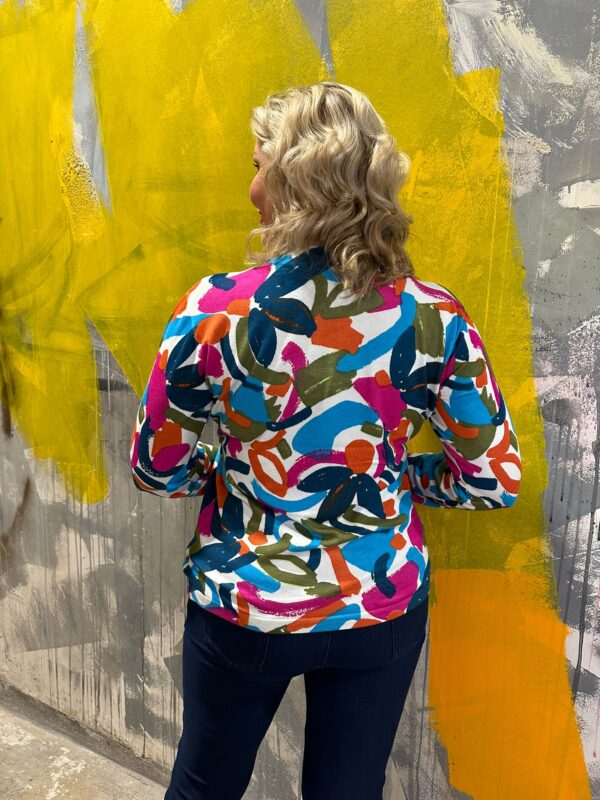 Colourful Print Sweater Multi Paco - Image 2