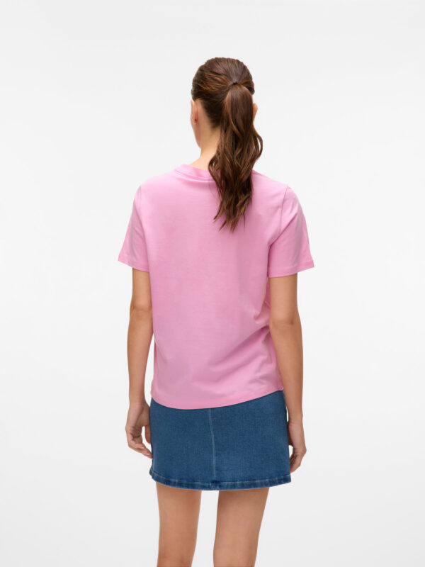 VMPaulina Short Sleeve T-Shirt Bonbon Vero Moda - Image 3