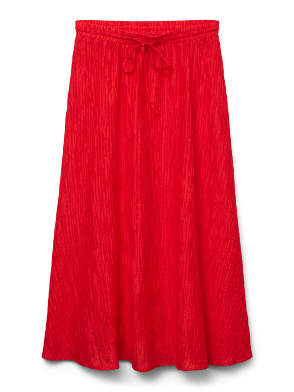 VMBettal Ankle Skirt Fiery Red Vero Moda