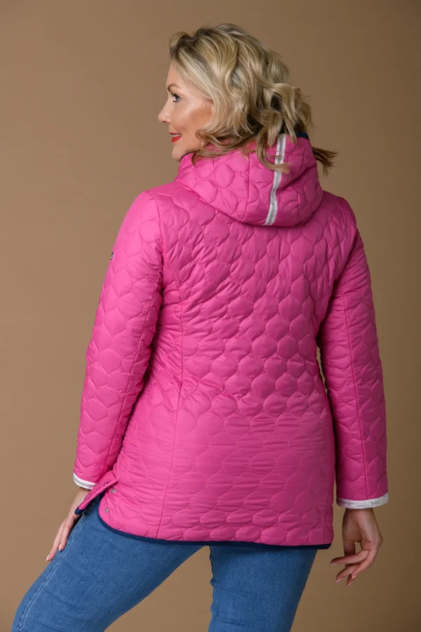 Lurex Tape Trim Jacket Pink Paco - Image 3