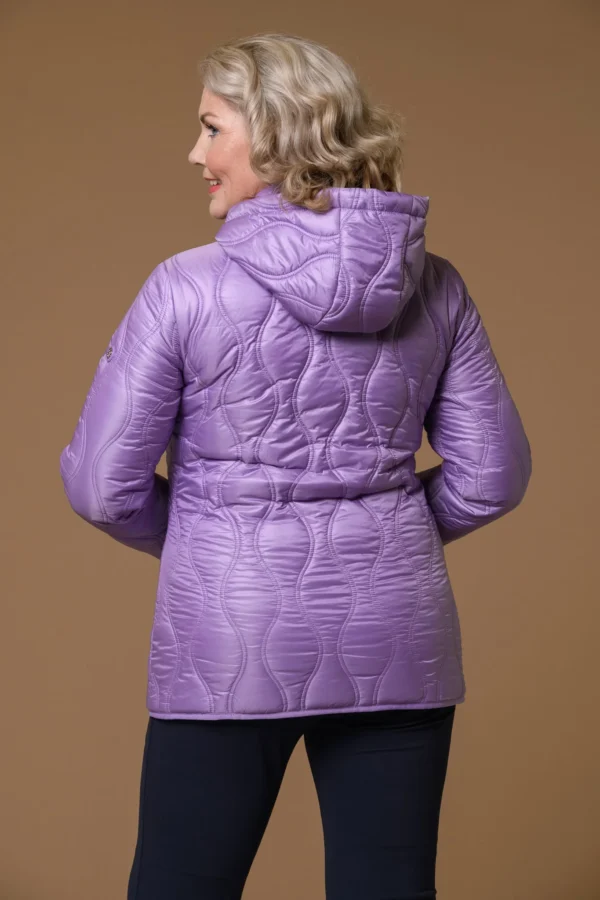 Wavy Onion Quilt Jacket Lilac Paco - Image 2