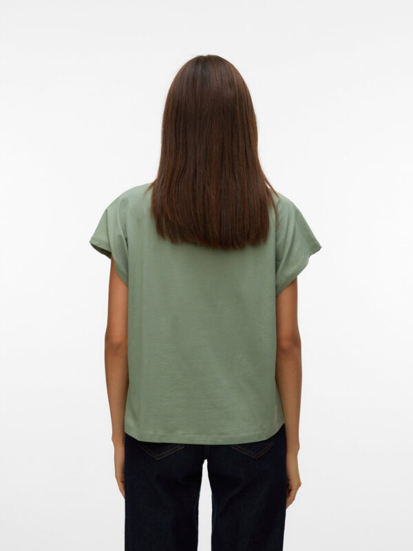 VMEmmy Lace Tape Top Hedge Green Vero Moda - Image 3