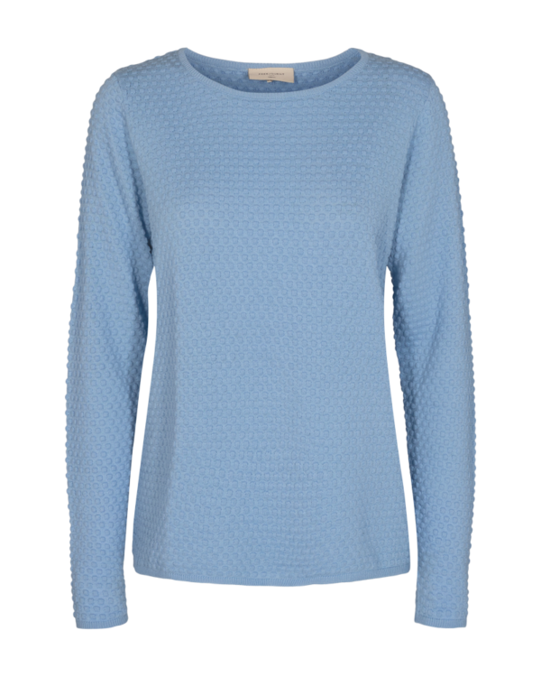 Dodo Dottie Sweater Chambray Blue Freequent