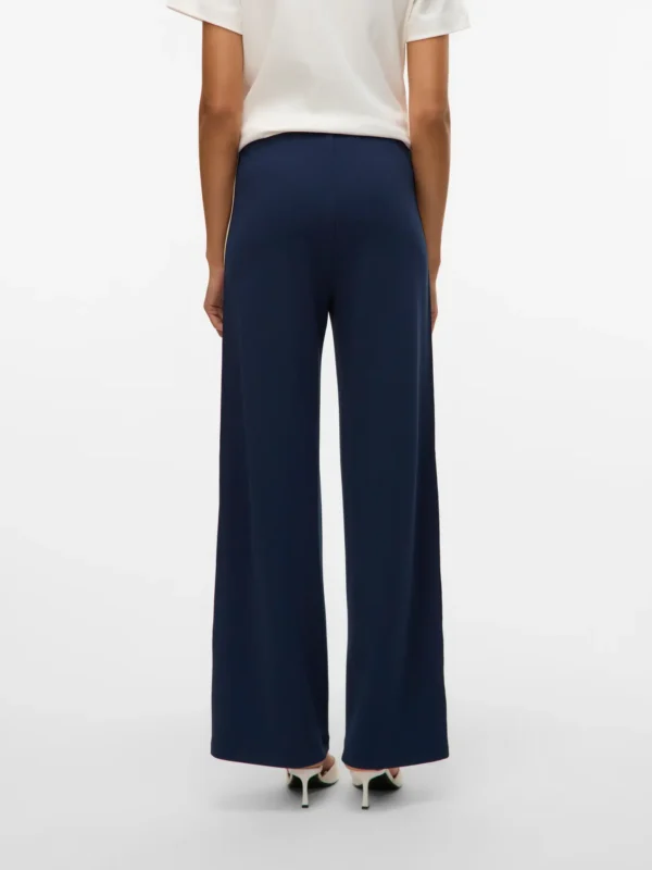 VMBerlin Wide Pant With Side Stripe 32 Navy Blazer Vero Moda - Image 3